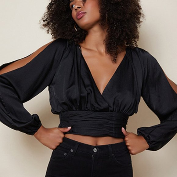 Hutch Tops - Hutch Jude Top in Black